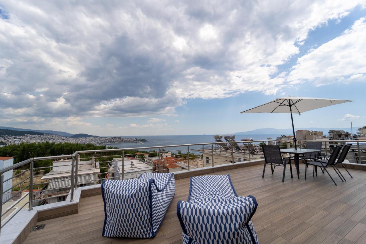 Seametry Premium Residencies Kavala Lägenhet Exteriör bild